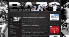 Desktop Screenshot of karlskogabats.com